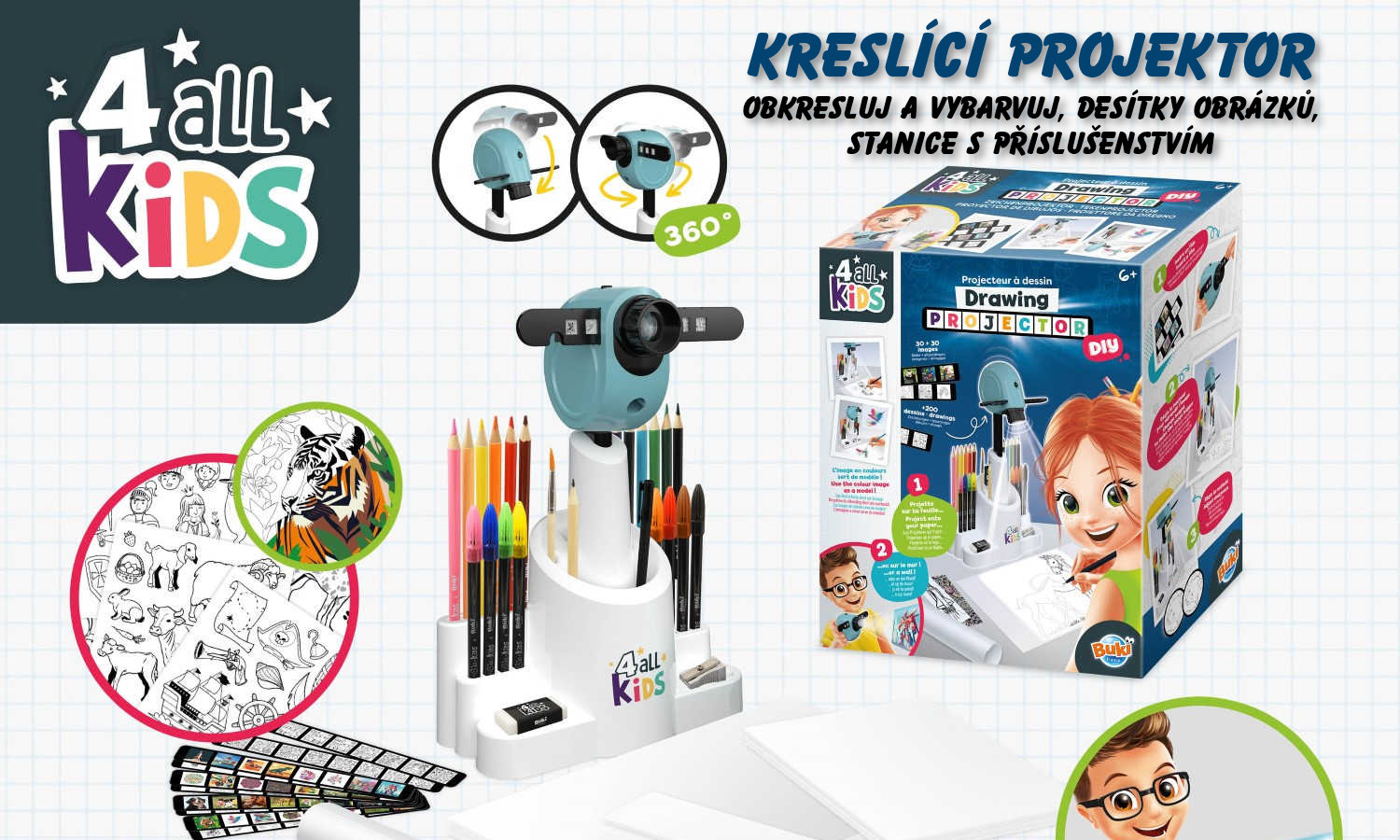 BUKI Kreslící projektor