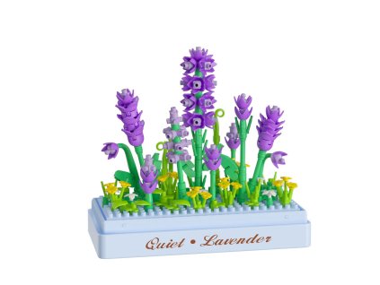 Stavebnice mini KOCO Levandule 239dílků