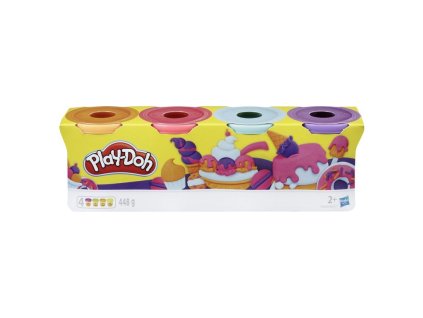 Hasbro Play-Doh Modelína 4 barvy (DORTÍKY) 448g