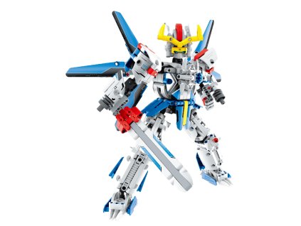 Stavebnice iM.MASTER Bojový robot plast 641 dílků 6815