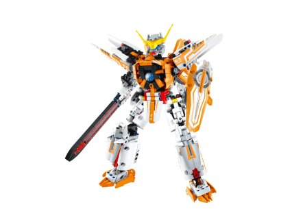 Stavebnice iM.MASTER Bojový robot plast 833 dílků 6821