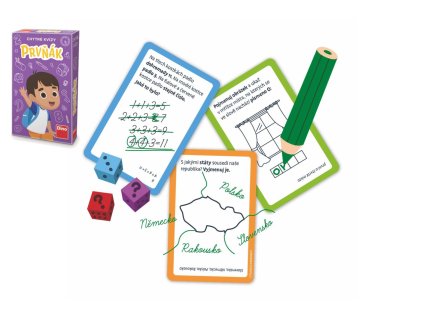 Dino Prvňák chytré kvízy - naučná karetní hra