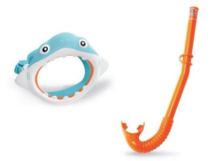 INTEX Dětské potápěčské brýle a šnorchl 55944 žralok