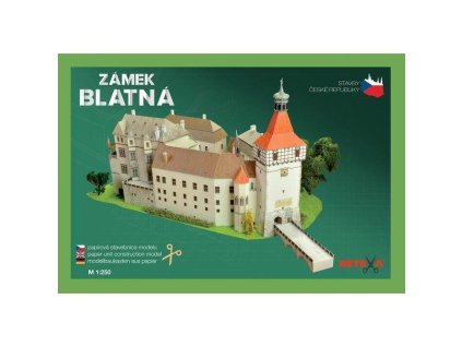 Vystřihovánka -  Zámek Blatná