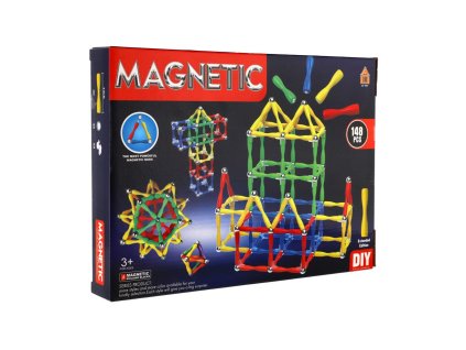 Magnetická stavebnice MAGNETIC 148ks