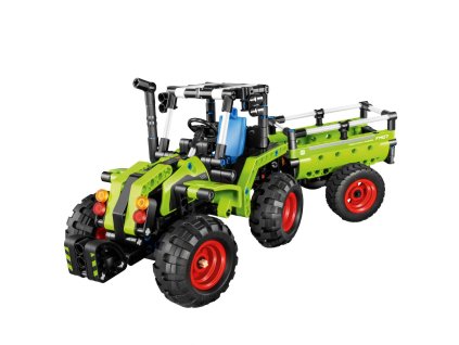 Stavebnice iM.MASTER 2v1 traktor/traktor s valníkem 6807