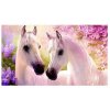 Diamantový obrázek 40x30cm - Zamilovaní koně 4947