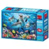 Puzzle 3D efekt - Delfíni 63 dílků