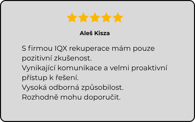 Hodnocení recenze IQX