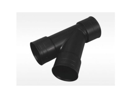 Y-kus ComfoTube 90, pro rozvětvení, 45°, vzduchové množství max.45m3/hod při zákl.větrání