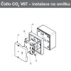 Čidlo CO2 V67 pro E350/Q350/Q450/Q600