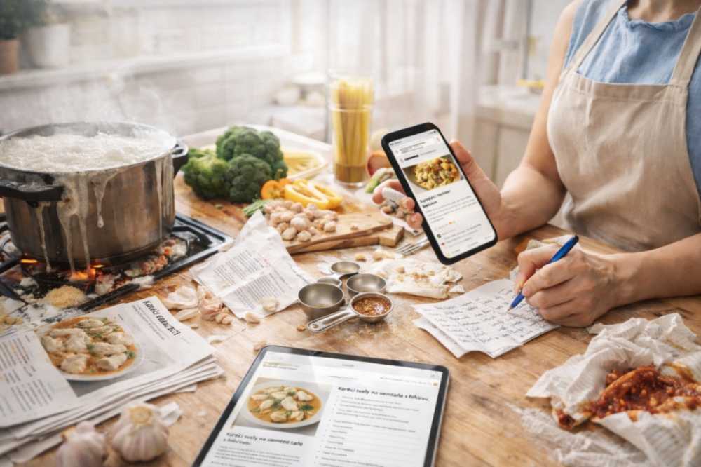 5 nejčastějších chyb při vaření a jak vám s nimi pomůže e-kuchařka