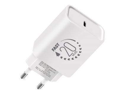 obal me cestovni nabijecka usb c 20w white ie13271114