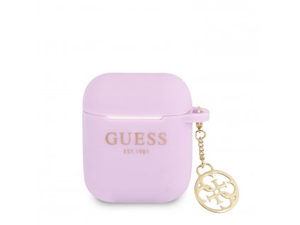 airpod guess obal fialova