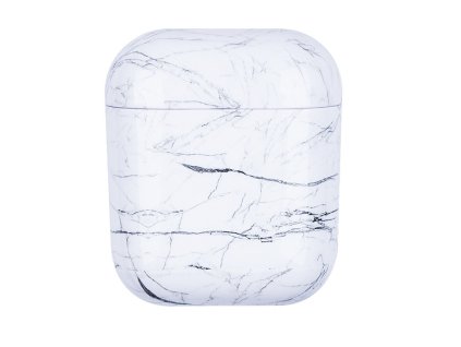 mramorovy obal airpods 1 2 bila
