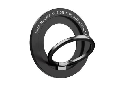 MagSafe ring s funkcí stojánku - Černý
