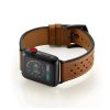 kozeny perforovany pasek apple watch hnedy (2)