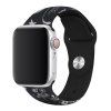 Stříbrné květiny - řemínek na Apple Watch