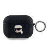 karl lagerfeld pu embossed karl head pouzdro pro airpods pro black ie12889228