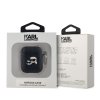 karl lagerfeld pu embossed karl and choupette heads pouzdro pro airpods 1 2 black 1 big ies12886713