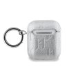karl lagerfeld pu embossed karl and choupette heads pouzdro pro airpods 1 2 silver 1 big ies12886717