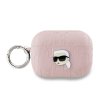 karl lagerfeld pu embossed karl head pouzdro pro airpods pro 2 pink ie12889234