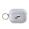 karl lagerfeld pu embossed karl and choupette heads pouzdro pro airpods pro 2 silver ie12889217