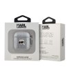 karl lagerfeld pu embossed karl head pouzdro pro airpods 1 2 silver 1 big ies12886725