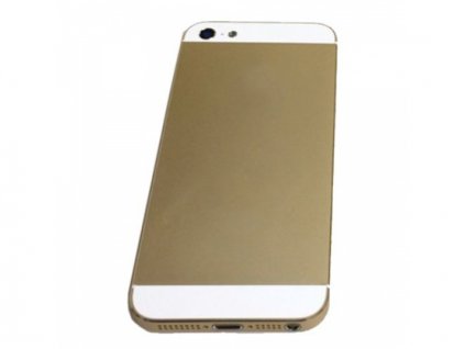 Zadní kryt plně osazený zlatá pro Apple iPhone 5