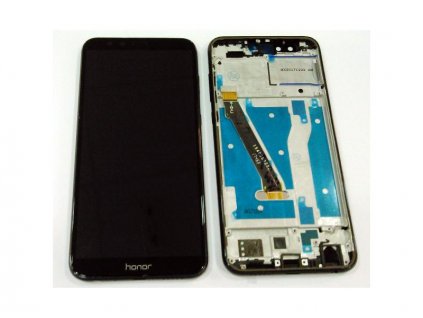 LCD + dotyk + rámeček pro Huawei Honor 9 Lite černá (OEM)
