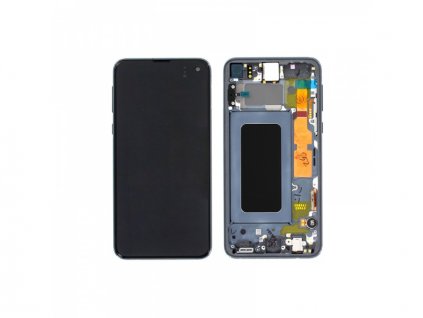 LCD + dotyk + rámeček pro Samsung Galaxy S10e G970 modrá (Service Pack)