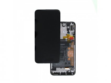 LCD + dotyk + rámeček + baterie pro Huawei P Smart Z/Y9 Prime 2019 černá (Service Pack)