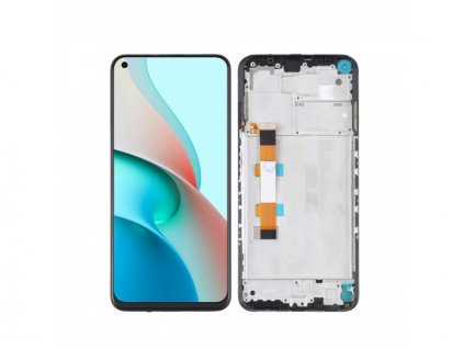 LCD + dotyk + rámeček pro Xiaomi Redmi Note 9T černá (OEM)