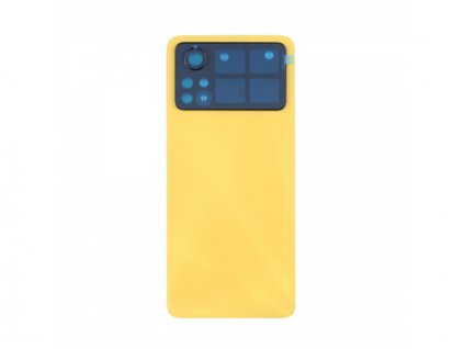 Zadní kryt pro Xiaomi Poco X4 Pro žlutá (OEM)