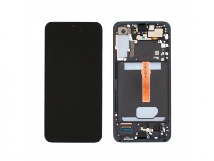 LCD + dotyk + rámeček pro Samsung Galaxy S22 Plus S906 černá (Service Pack)