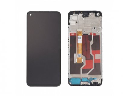 LCD + dotyk + rámeček pro Realme 9i (RMX3491) černá (Service pack)