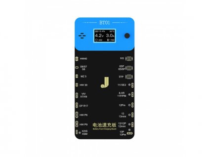 JC BT01 destička baterie a tester kondice baterie pro iPhone 6-13 a Android