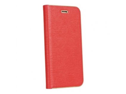 Pouzdro LUNA Book iPhone 15 Plus barva červená