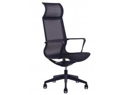 Kancelářská síťovaná židle SKY, černá