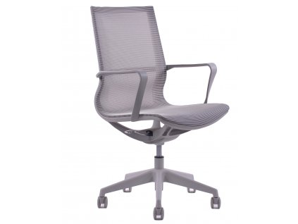 Kancelářská síťovaná židle SKY MEDIUM, šedá