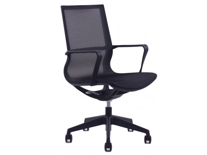 Kancelářská síťovaná židle SKY MEDIUM, černá