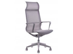 Kancelářská síťovaná židle SKY, šedá