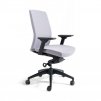 Kancelářská čalouněná židle J2 BP 206 šedá