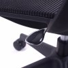 Kancelářská síťovaná židle SKY MEDIUM, černá, detail ovládací páky