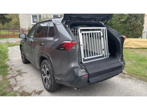 Hliníkový prepravný box, prepravka pre jedného psa do auta XXL-2 COMFORT