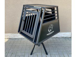 Hliníkový prepravný box, prepravka pre jedného psa do auta XL-2 PROLINE