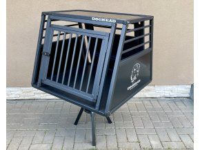 Hliníkový prepravný box, prepravka pre jedného psa do auta XXL-2 PROLINE