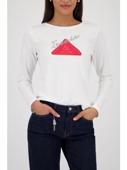 Dámské triko s kamínkovým emblémem WELCOME NEW  - Monari