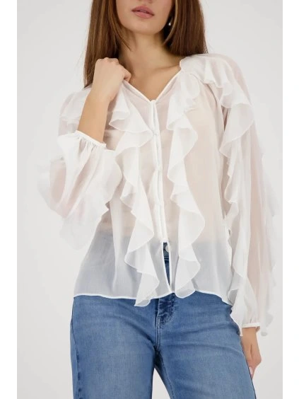 MONARI halenka Cape Town s volány – off-white