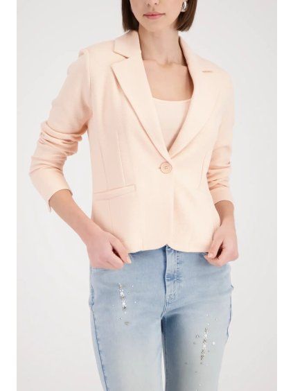 MONARI dámské  strukturované sako Italy – summer peach